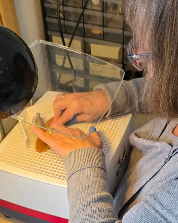 workshop glas in lood tiffany glas slijpen